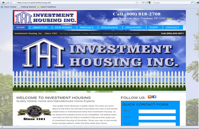 Investment Housing Inc.